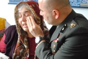 Şehit Yüzbaşının Anne-babasının Gözyaşlarını Binbaşı Sildi