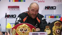 New world heavyweight champion Tyson Fury praises Wladimir Klitschko