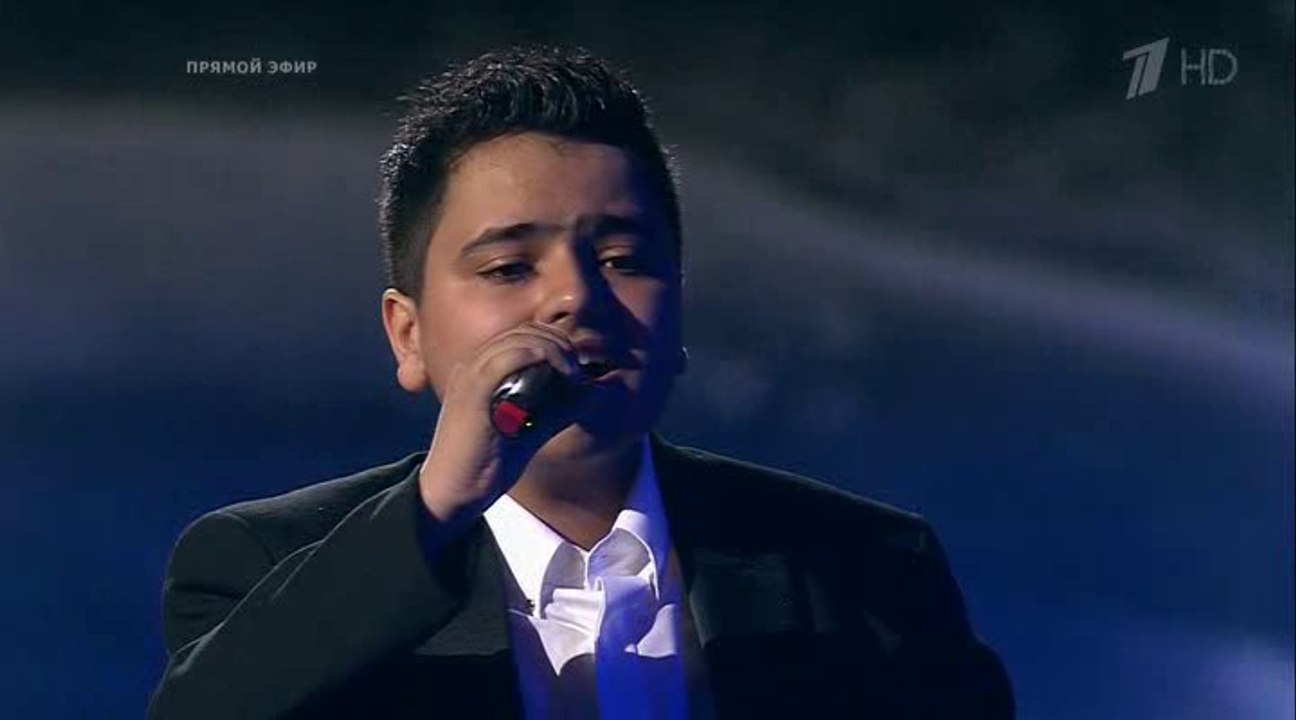 Голос Дети 3. Финал. Азер Насибов - Памяти Карузо. 29.04.2016