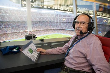 Mor Manel Vich, la veu del Camp Nou