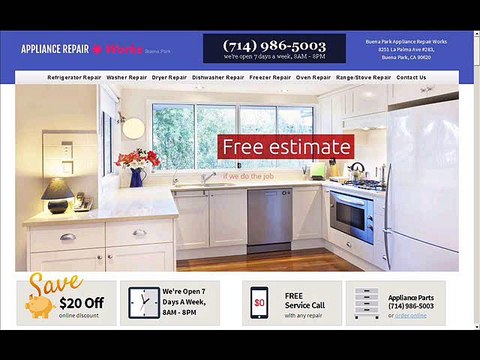 Buena Park Appliance Repair Works-(714) 986-5003