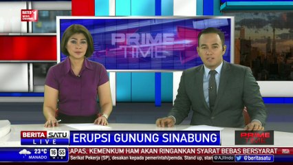 Lokasi Pengungsian Warga Terpapar Abu Vulkanik Sinabung