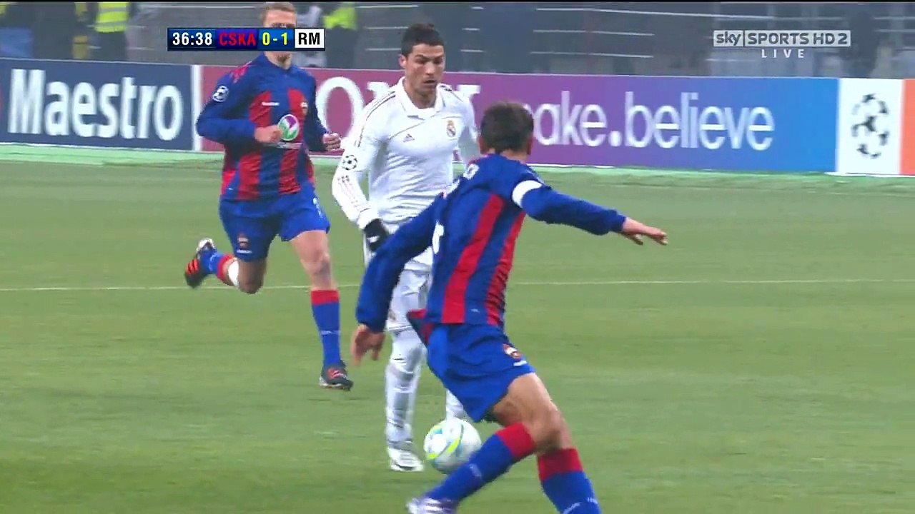 Cristiano Ronaldo vs CSKA Moscow (A) 11-12 HD 720p by MemeT