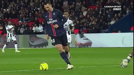 Zlatan Ibrahimovic Beats the GoalKeeper