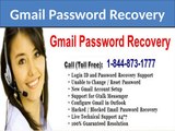 Gmail Password Recovery 1-844-873-1777 Gmail Forgot Password