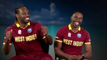 DJ Bravo and Chris Gayle in funny mood. They both sing a owesome song in style.