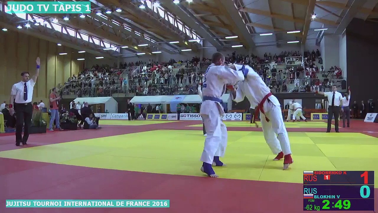 TAPIS 1 - JUJITSU - TOURNOI INTERNATIONAL DE FRANCE, 2016 - LIVE 2 (70)