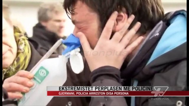 Gjermani, ekstremistët përplasen me policinë - News, Lajme - Vizion Plus