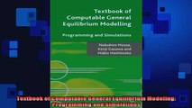 READ book  Textbook of Computable General Equilibrium Modeling Programming and Simulations Full EBook