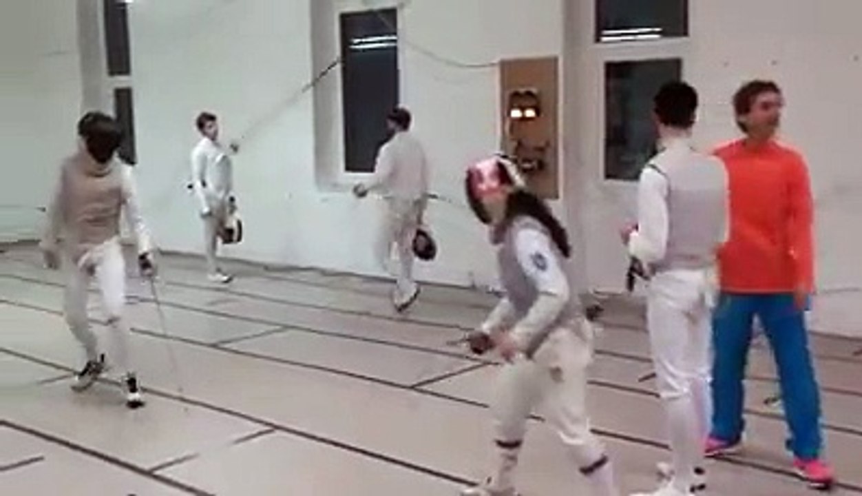 AER 42 Escrime Roanne Entrainement Fleuret 12.2014