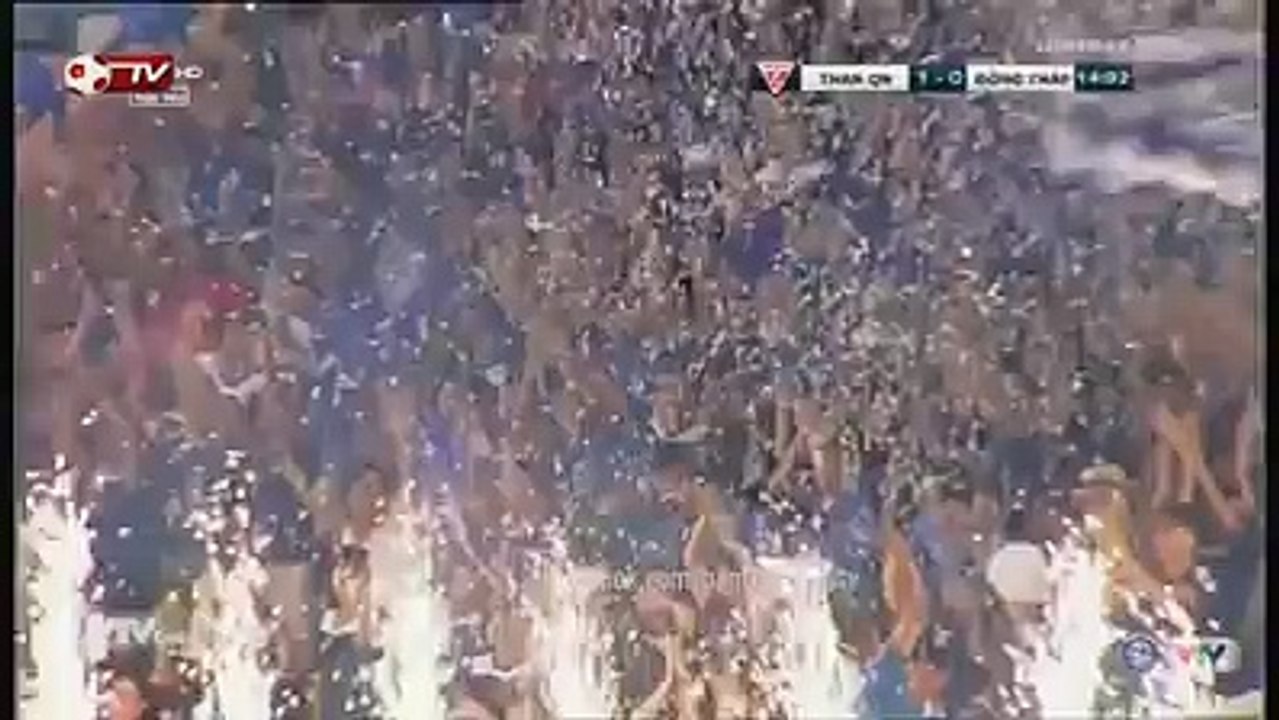 Than Quảng Ninh 4 - 0 Đồng Tháp (V-League) Highlights 30/04/2016
