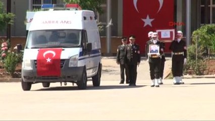 Nusaybin Şehidi Yüzbaşı Son Yolculuğuna Uğurlandı