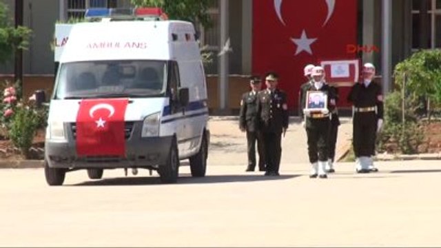 Nusaybin Şehidi Yüzbaşı Son Yolculuğuna Uğurlandı