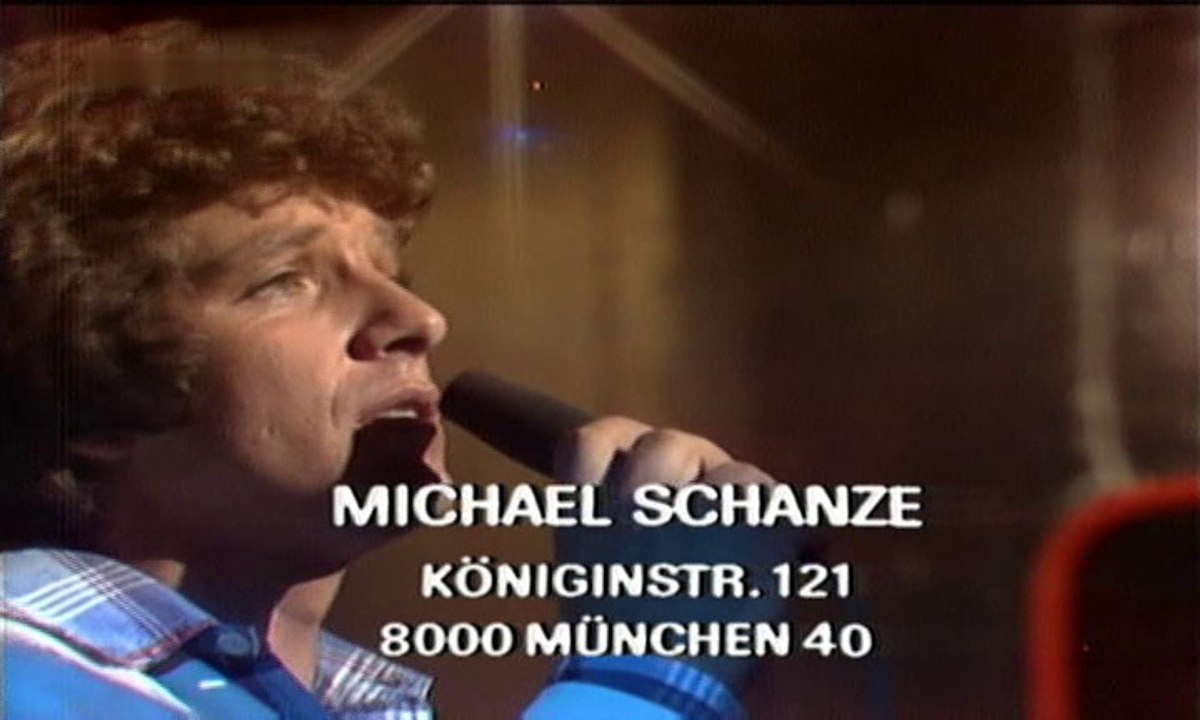 Michael Schanze - Nie mehr 1976