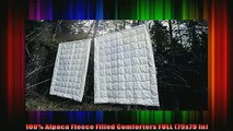 the most popular  100 Alpaca Fleece Filled Comforters FULL 79x79 In