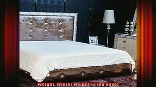 new release  Ellesilk Winter CottonCovered SilkFilled Duvet White California King
