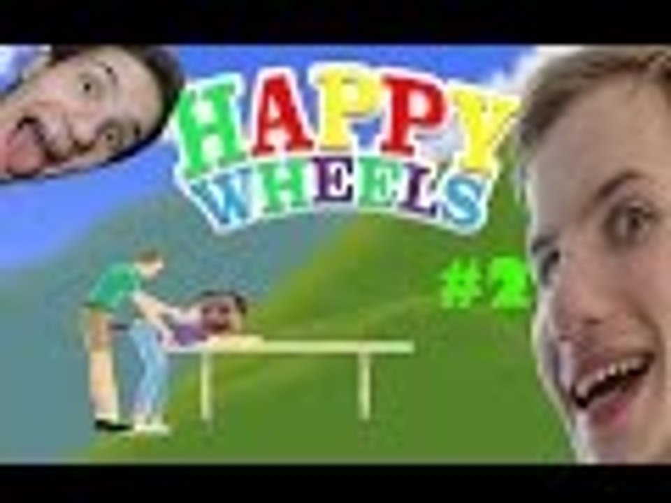 Happy Wheels Fun - I Hate You Dad! (Part 2) | Obitz