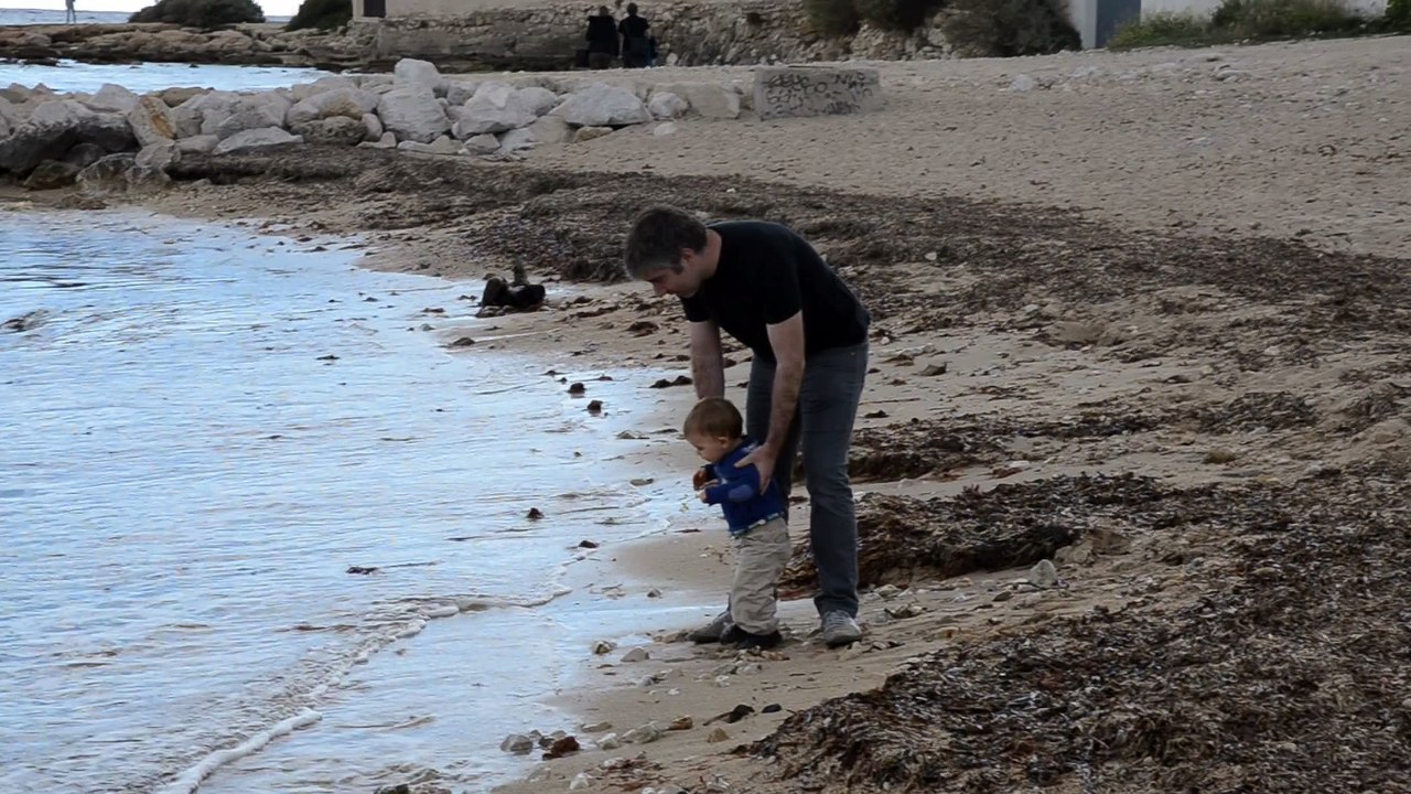 Romain à la mer