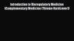 Read Introduction to Bioregulatory Medicine (Complementary Medicine (Thieme Hardcover)) Ebook