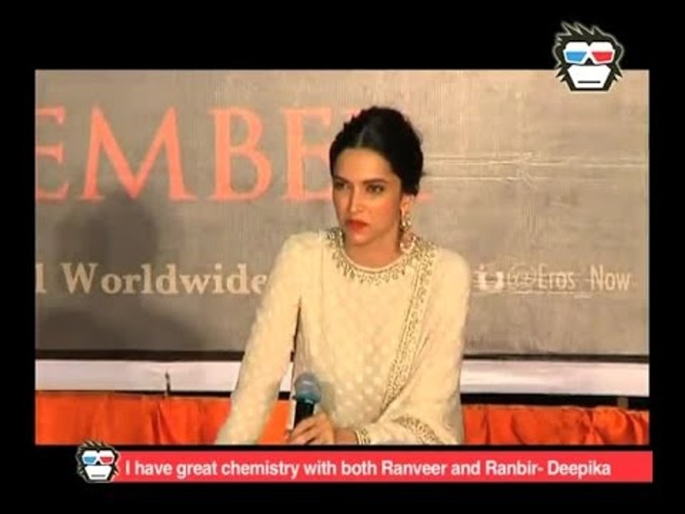 VIDEO INTERVIEW: I have great chemistry with both Ranveer and Ranbir- Deepika Padukone