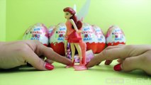 ♥ 10 Kinder Surprise MAXI Eggs Disney Fairies Überraschungseier (BIG Tinkerbell, Silvermis