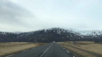 Timelapse: Driving through Reykjavik, Iceland