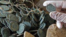 Spanish construction workers find ancient treasure