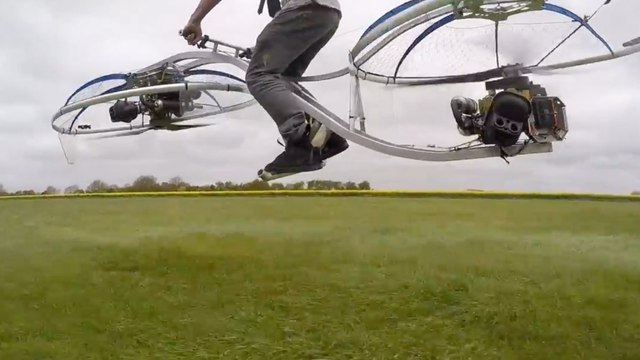 This plumber made a working hoverbike. Check out his other inventions.
