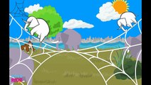 ♫♪ UN ELEFANTE SE BALANCEABA ♫♪ canción infantil completa con dibujos animados