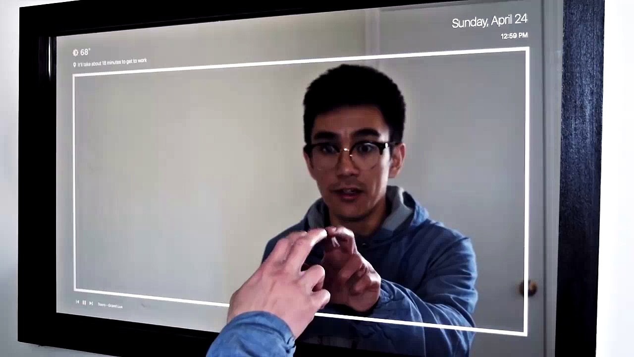 Touchscreen Smart Mirror