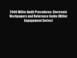 [Download PDF] 2000 Miller Audit Procedures: Electronic Workpapers and Reference Guide (Miller