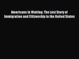 Read Americans in Waiting: The Lost Story of Immigration and Citizenship in the United States