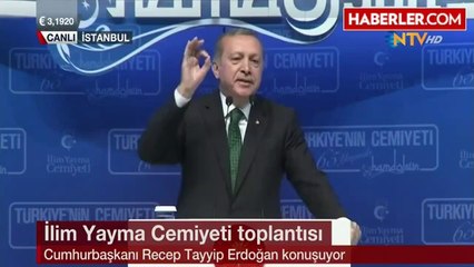 Erdoğan'ın ayakta alkışlanan sözleri