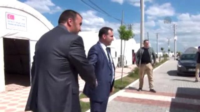 TBMM Mülteci Hakları Alt Komisyon Üyeleri, Sığınmacıların Barındığı Çadır Kentte