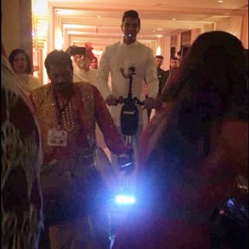 Karan Singh Grover enters wedding on Segway - Bipasha Weds Karan