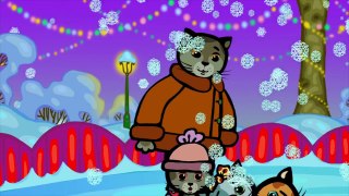 Развивающие мультики - КОТЯТКИНЫ ИСТОРИИ - Правила зимы - Песни для детей (Три котенка, новые серии