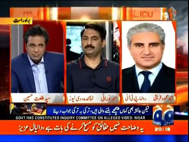 Naya Pakistan Talat Hussain Kay Sath  29th April 2016