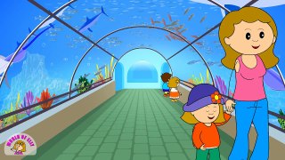 Learn about Sea Animals - Elly Visits an Aquarium!