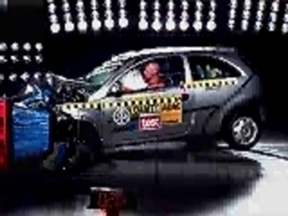 crash test Opel corsa euroncap (2001)