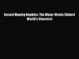 [Read book] Gerard Manley Hopkins: The Major Works (Oxford World's Classics) [Download] Full