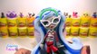 Huevo Sorpresa Gigante de Draculaura de Monster High en Español de Plastilina Play Doh