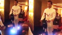 Karan Grover's UNIQUE ENTRY On Hoverboard | Bipasha-Karan Wedding