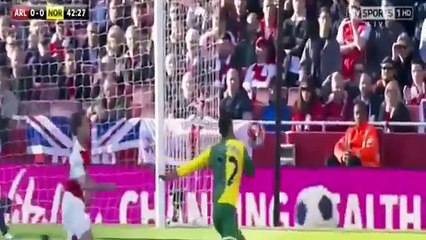 اهداف مباراة آرسنال و نوريتش سيتي 1-0 ( 30/04/2016)-الدوري االانجليزي