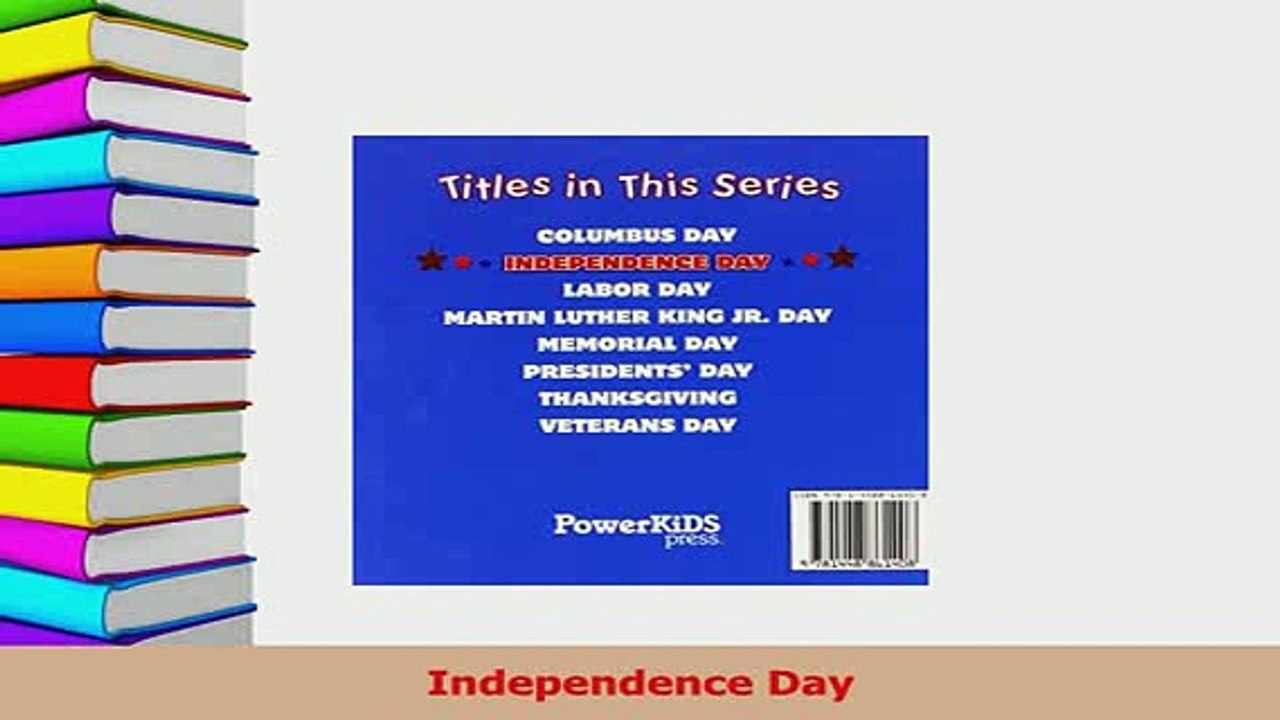 PDF  Independence Day Download Full Ebook