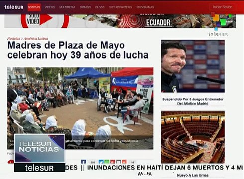Argentina:Madres de Plaza de Mayo, referentes de la lucha por los DDHH