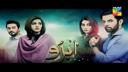 Watch Drama Abro Episode 21 Promo Hum TV Drama 30 Apr 2016 -