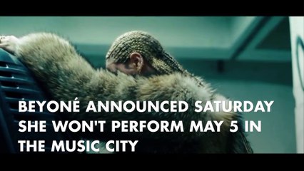Beyoncé mysteriously postpones Nashville concert