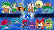 PokeSmash: Pokémon B/W 2 Batalla WiFi #5: Equipo MonoType Grass - Remontada Extrema!! (Narrada)