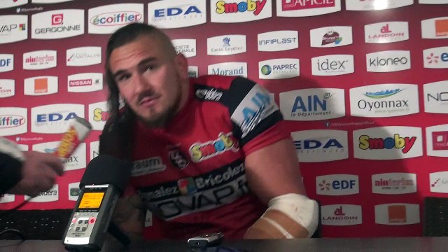Rugby Top 14 - Pierrick Gunther réagit après Oyonnax - La Rochelle