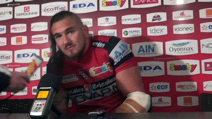 Rugby Top 14 - Pierrick Gunther réagit après Oyonnax - La Rochelle
